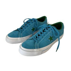 Converse One Star OX Sz Womens 10 Hawaiian‎ Ocean Blue Green Sneakers